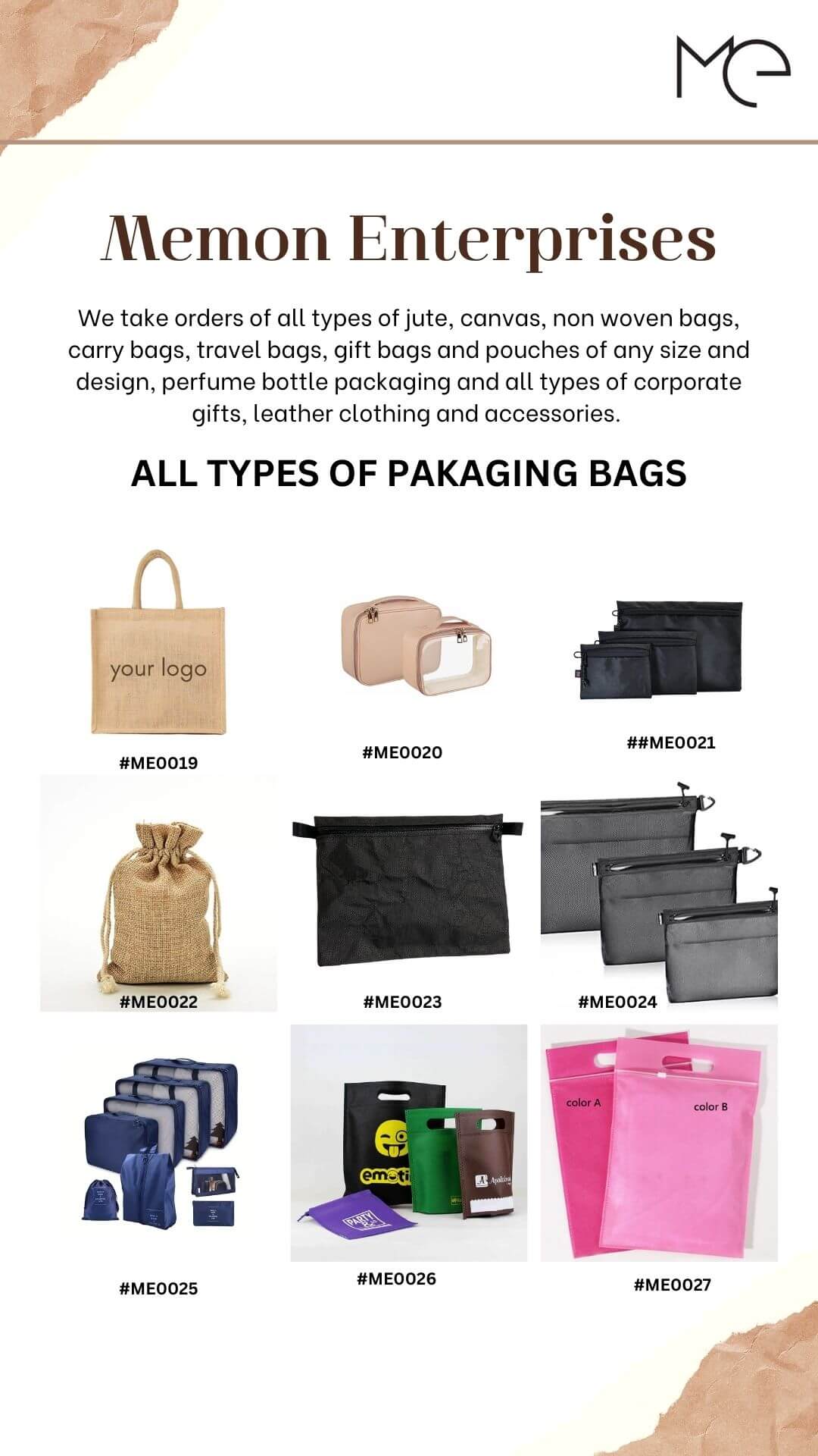 packaging bags